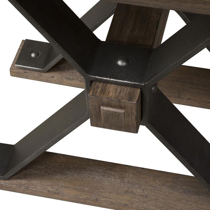 Liberty Furniture Sonoma Road Chair Side Table in Weathered Beaten Bark image number 6