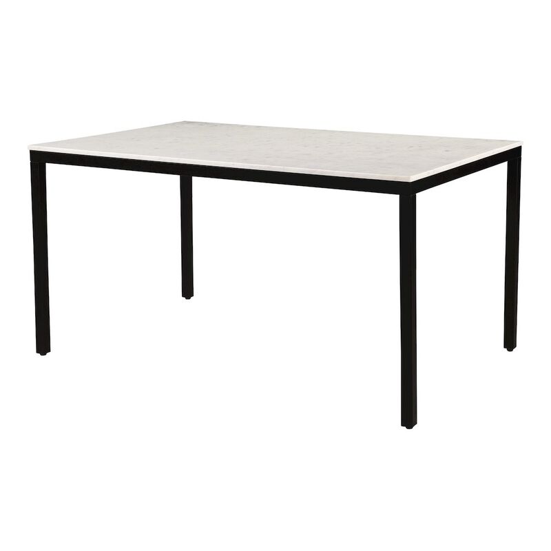 Moe's Parson Marble Dining Table Small