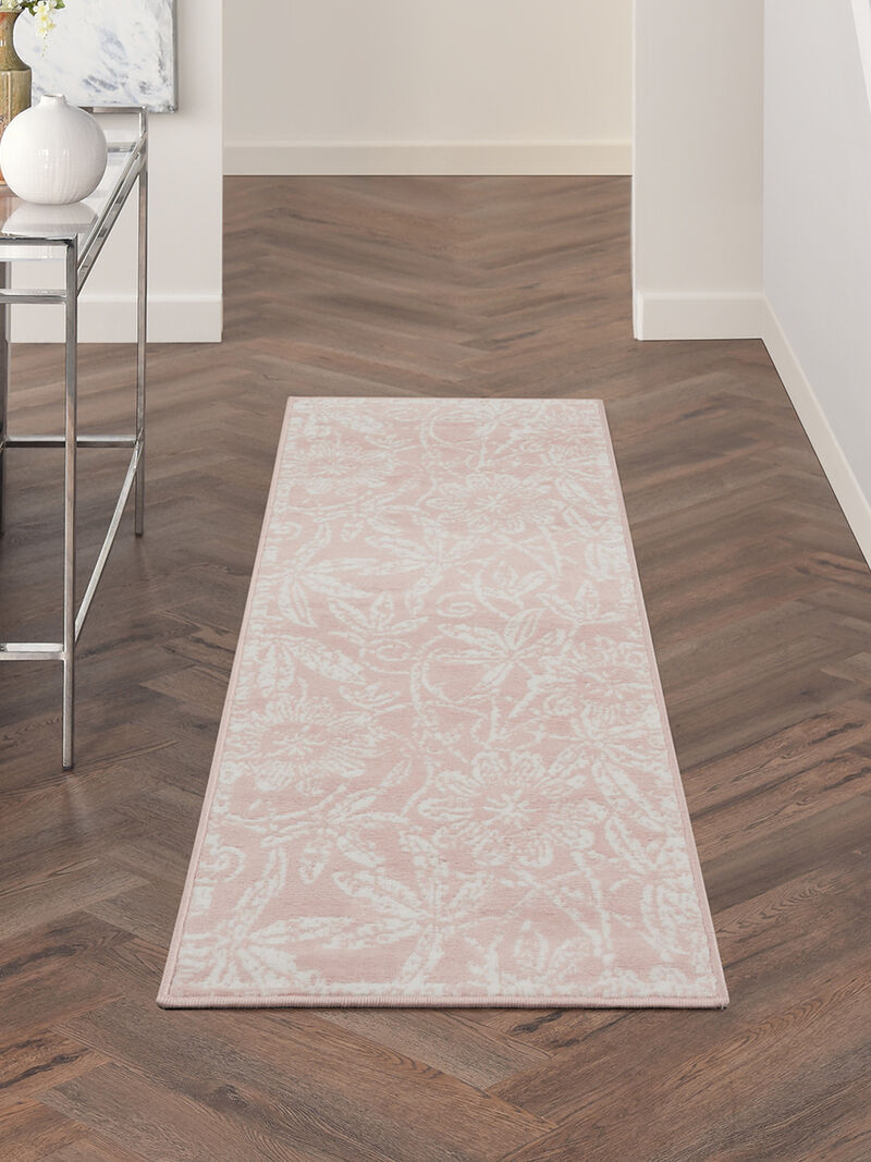 Whimsicle WHS05 Pink 2' x 6' Rug image number 6