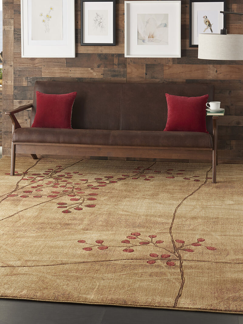 Somerset ST74 Latte 9'6" x 13' Rug