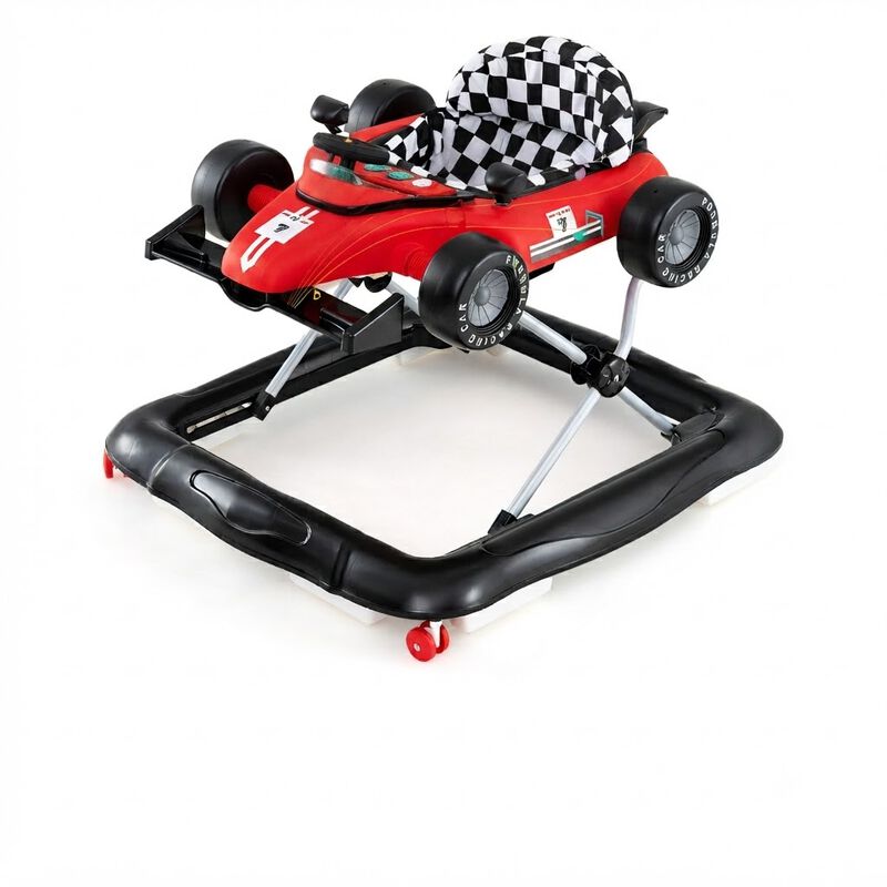 4-in-1 Adjustable Baby Walker with Activity Center and Music Box image number 0