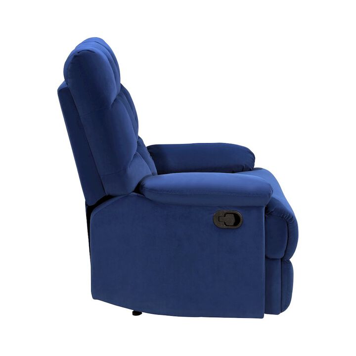 Lexicon Colin Velvet Manual Recliner