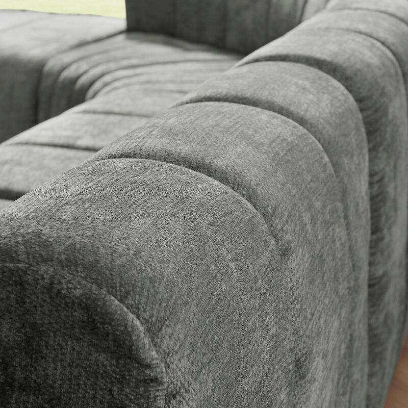 Cepska Semi-Curved Modular Sectional Sofa image number 7