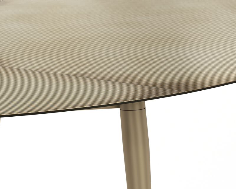 Tuner Oval Coffee Table