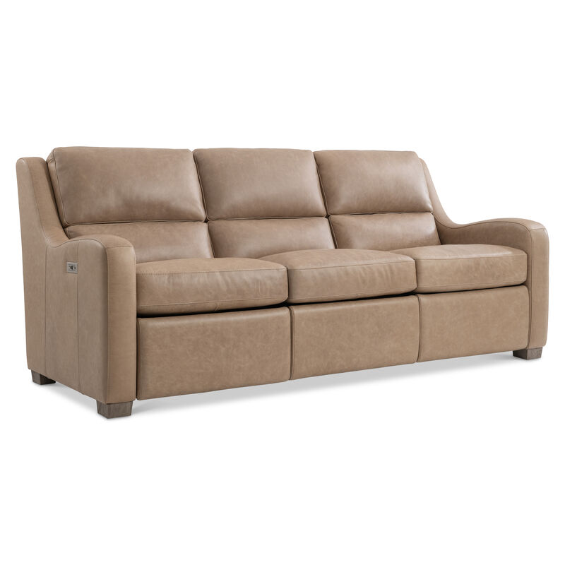 Ventura Leather Power Motion Sofa image number 0