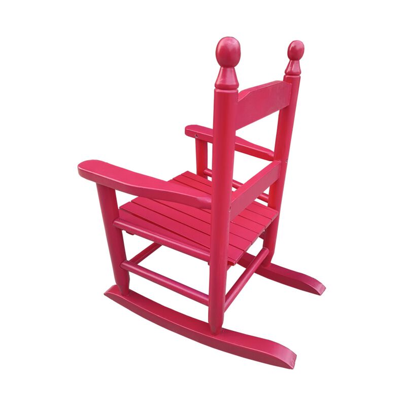 Kumker Kids Solid Wood Rocking Chair image number 4