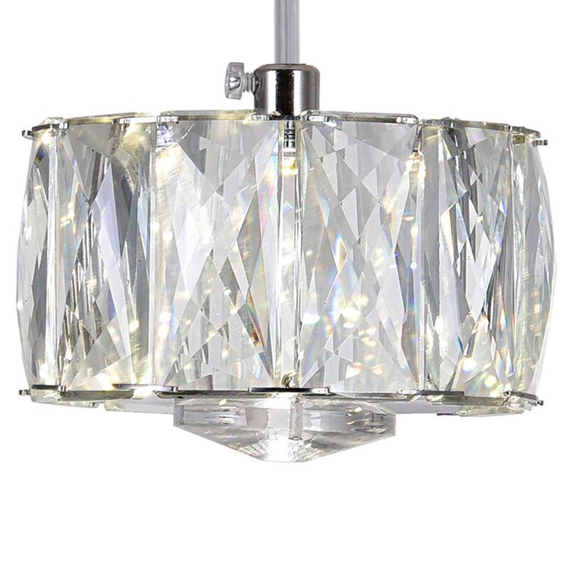 Milan LED Mini Pendant With Chrome Finish