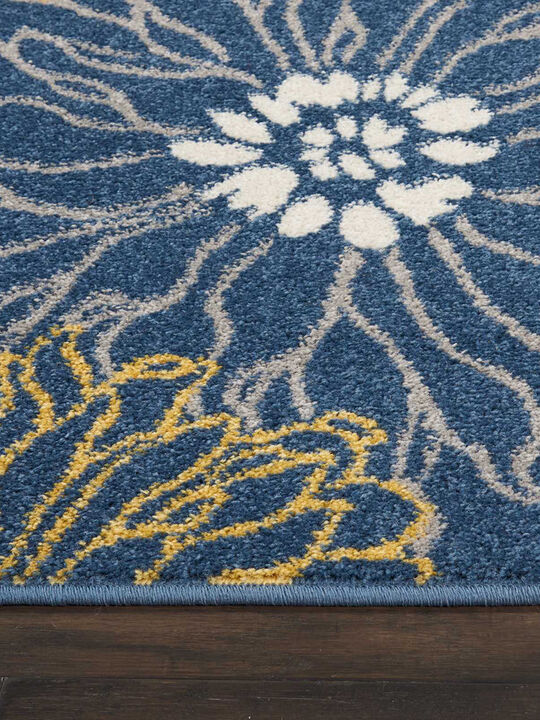Passion PSN17 Blue 3'9" x 5'9" Rug