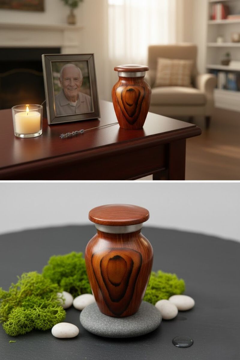 URN Token with Wooden Finish image number 2