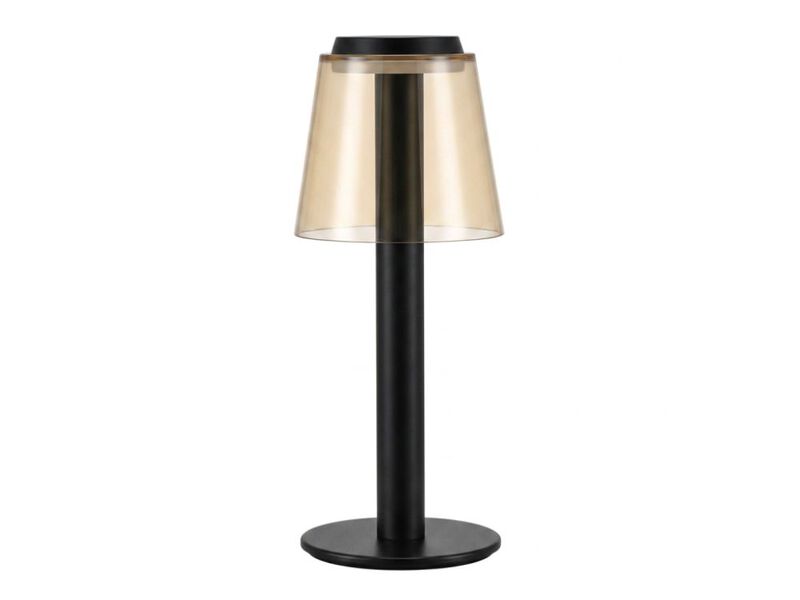 Cordless Rechargeable LED Table Lamp Metal Battery Operated Outdoor Portable image number 0