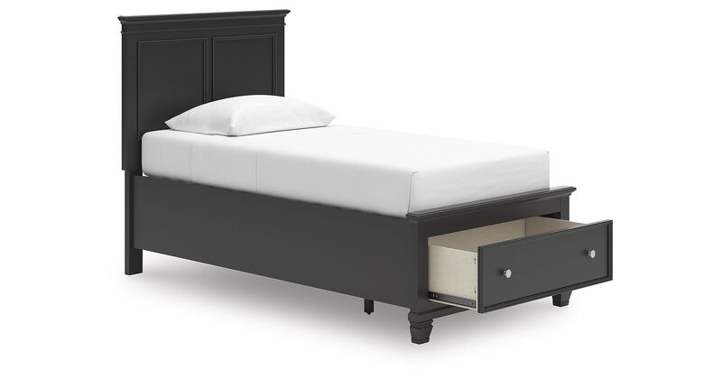 Lanolee Twin Panel Storage Bed image number 2