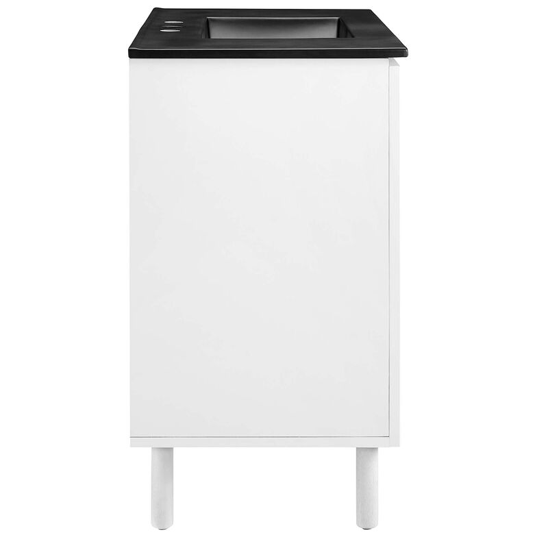 Calla 36" Single Combo in Black White image number 3