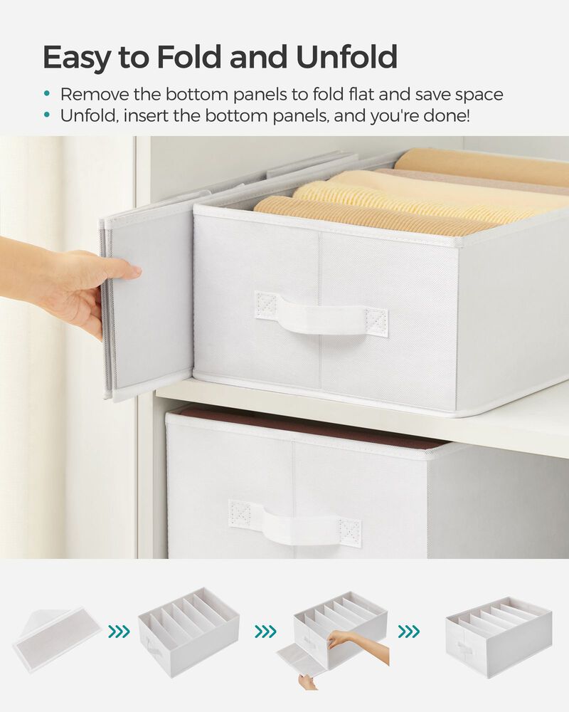 Versatile Wardrobe Clothes Organizer &ndash; Space-Saving Storage Solutions for Neat Closets