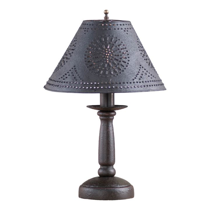 Butcher's Lamp In Americana Black With Shade
