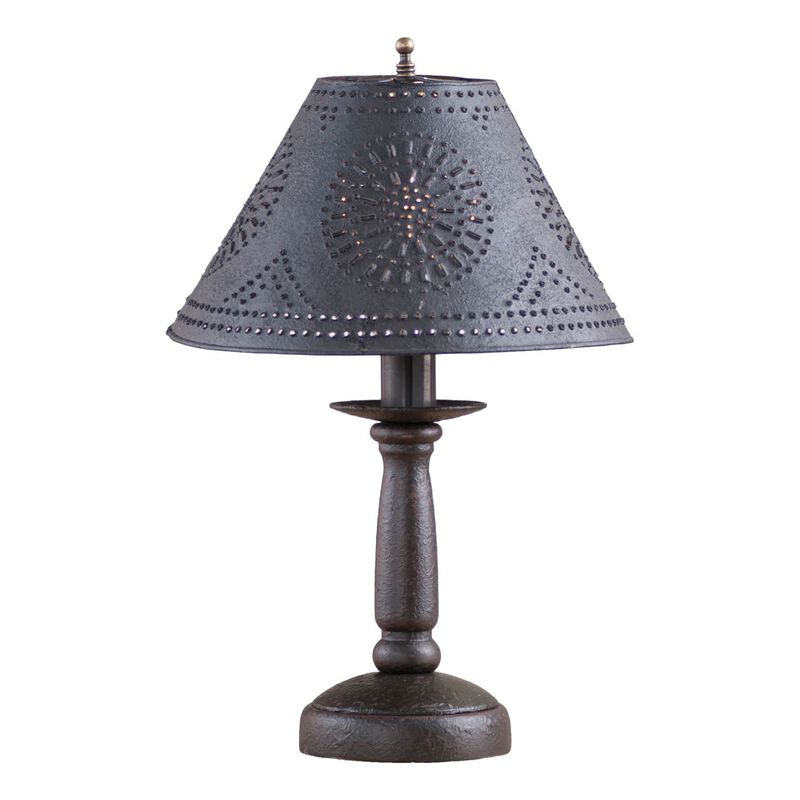Butcher's Lamp In Americana Black With Shade image number 0