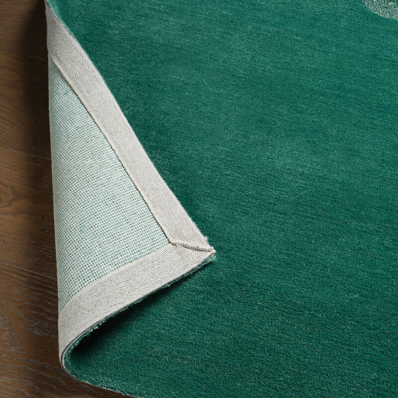 Layered Form Divya Alpine Green 12'X15' Rug image number 4