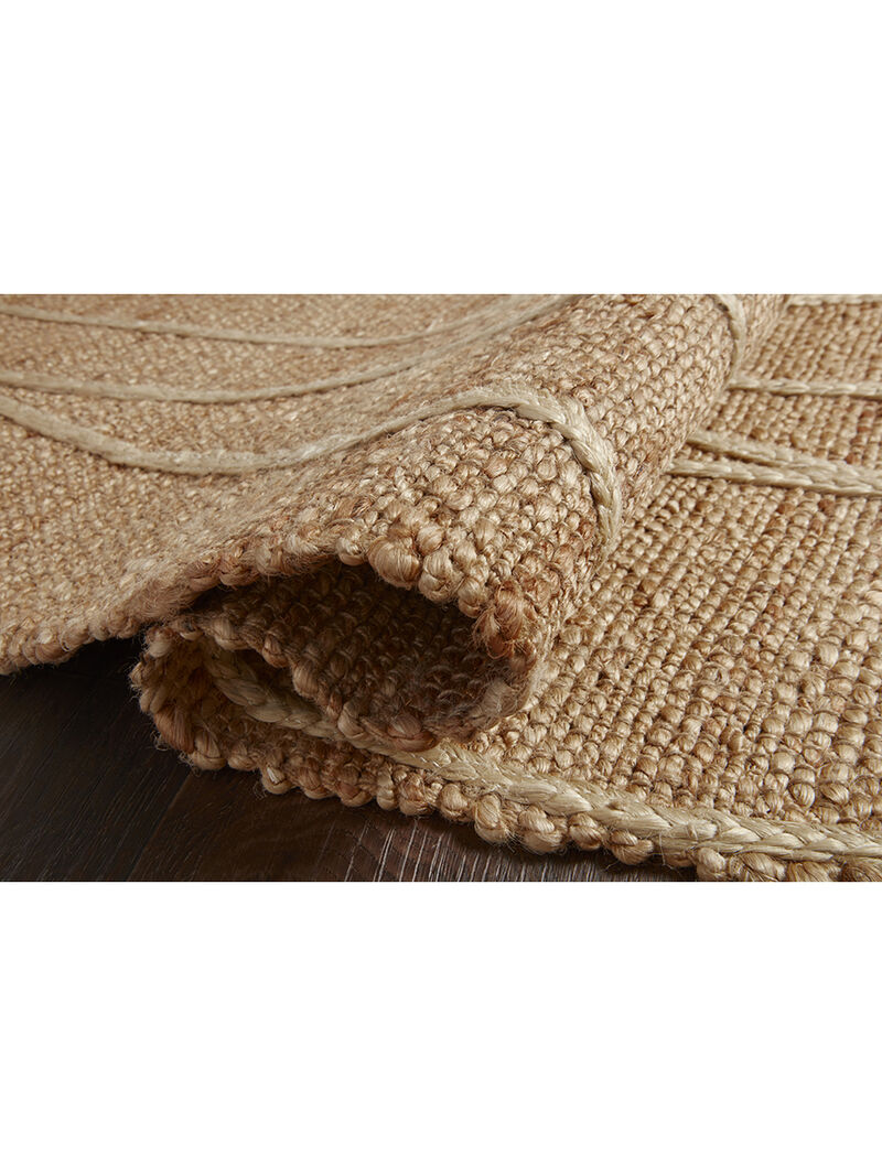 Bodhi BOD03 Natural/Ivory 3'6" x 5'6" Rug