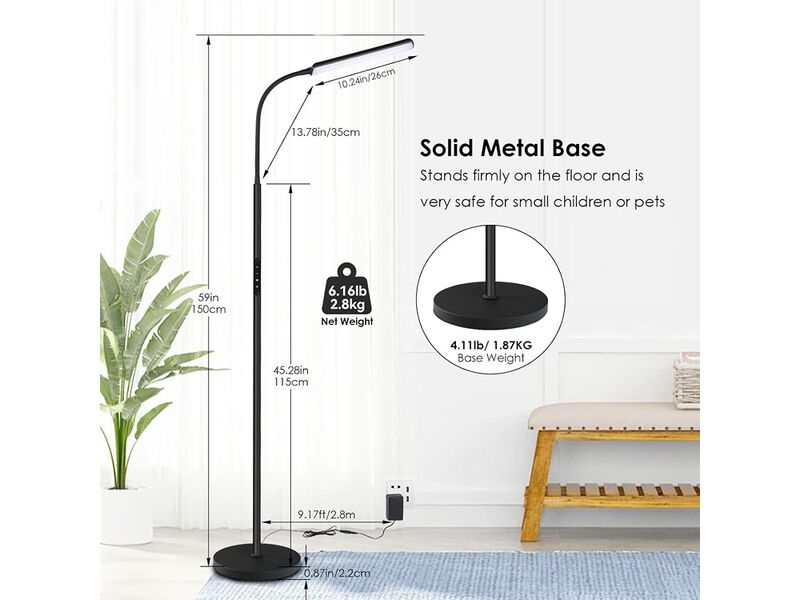 Bright 15W Floor Lamps for Living Room image number 2