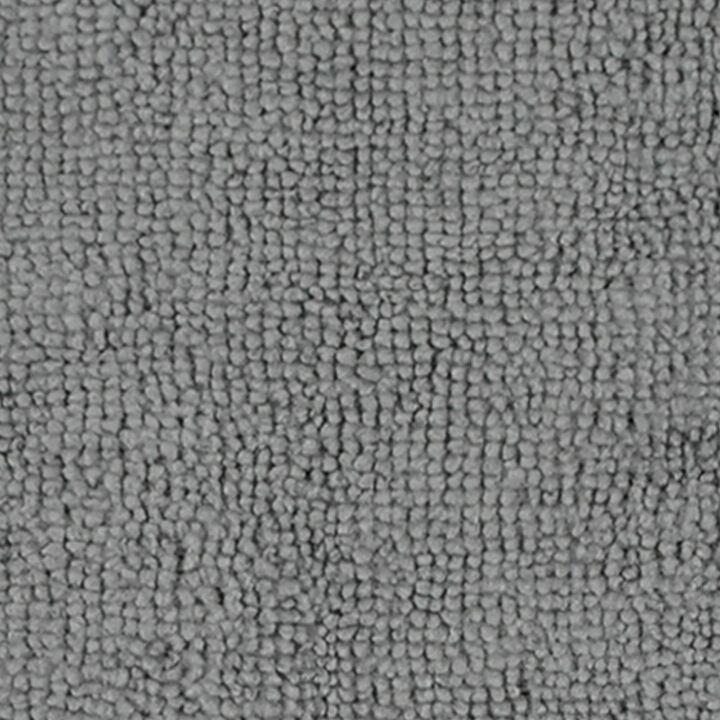 Set of 6 Solid Gray Popcorn Microfiber Rectangular Dish Towels 23.75" x 15.75"