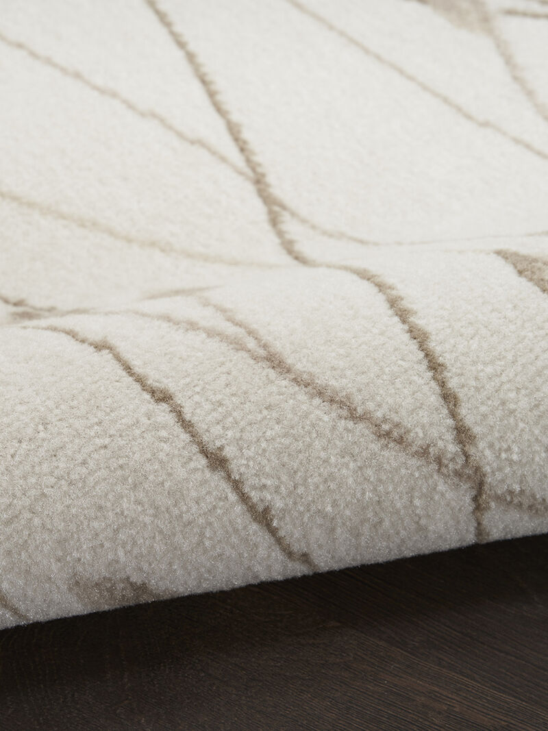 Grafix GRF15 Ivory/Beige 2'3" x 7'6" Rug