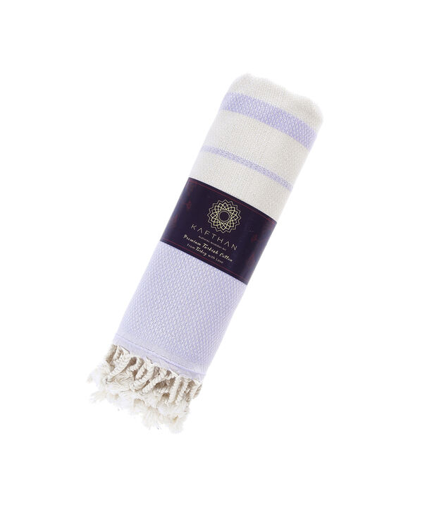 KAFTHAN Textile Bianca ? Turkish Cotton Single Bath and Beach Towel