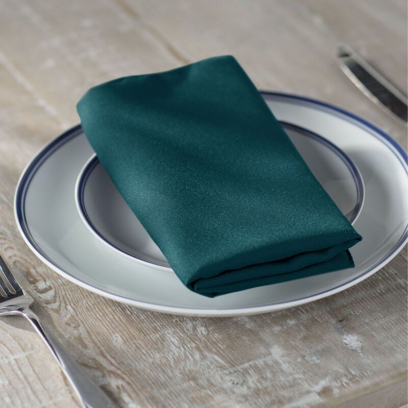 Polyester Poplin Cloth Napkins 18 by 18 Inch, Pack of 4 for Parties image number 1