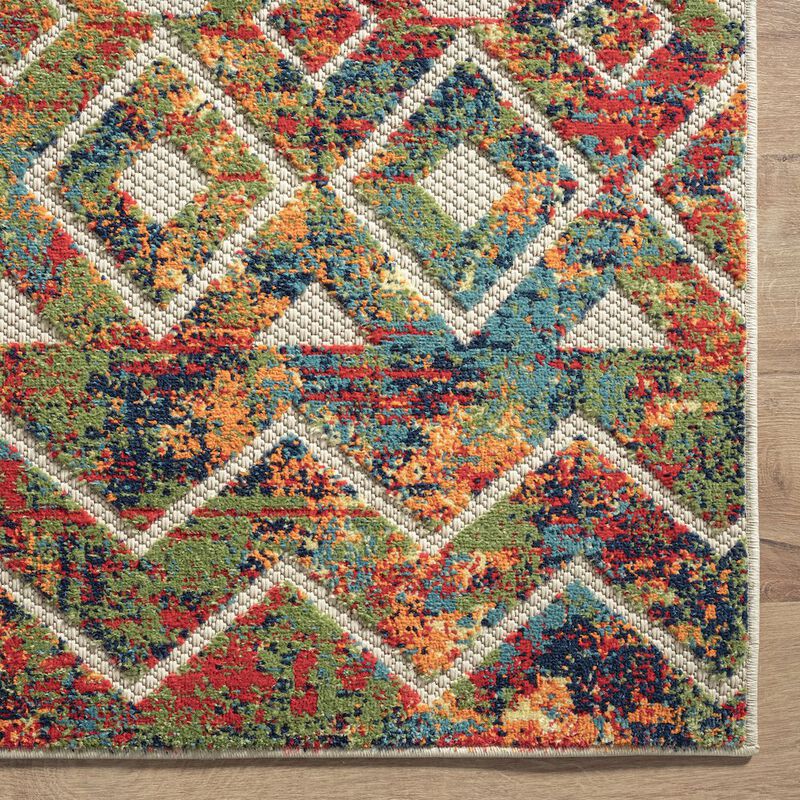 LR Home Durable Performance Area Rug Outdoor image number 5