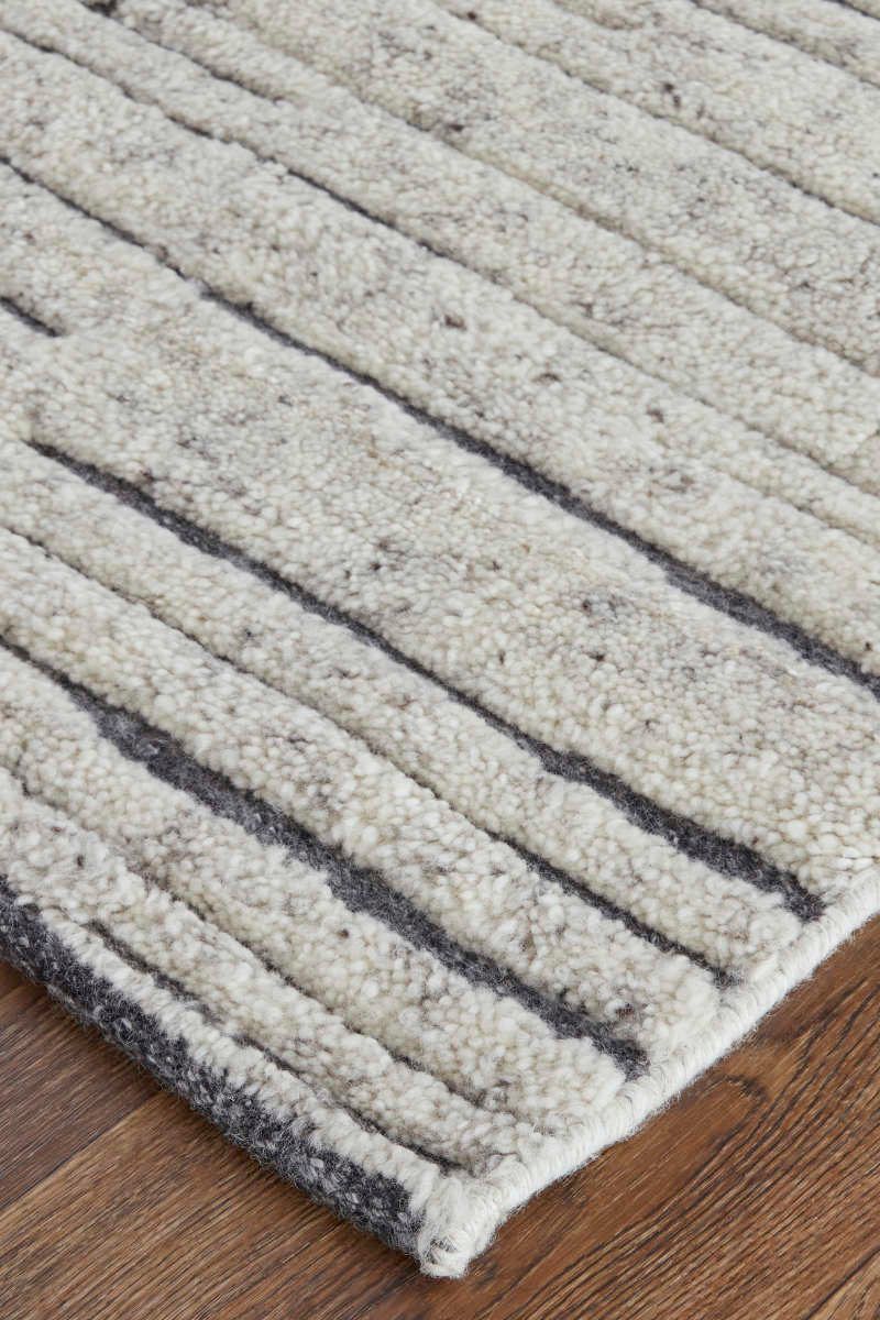Broadfield T6037 Ivory/Charcoal 9'6" x 13'6" Rug by Thom Filicia image number 4