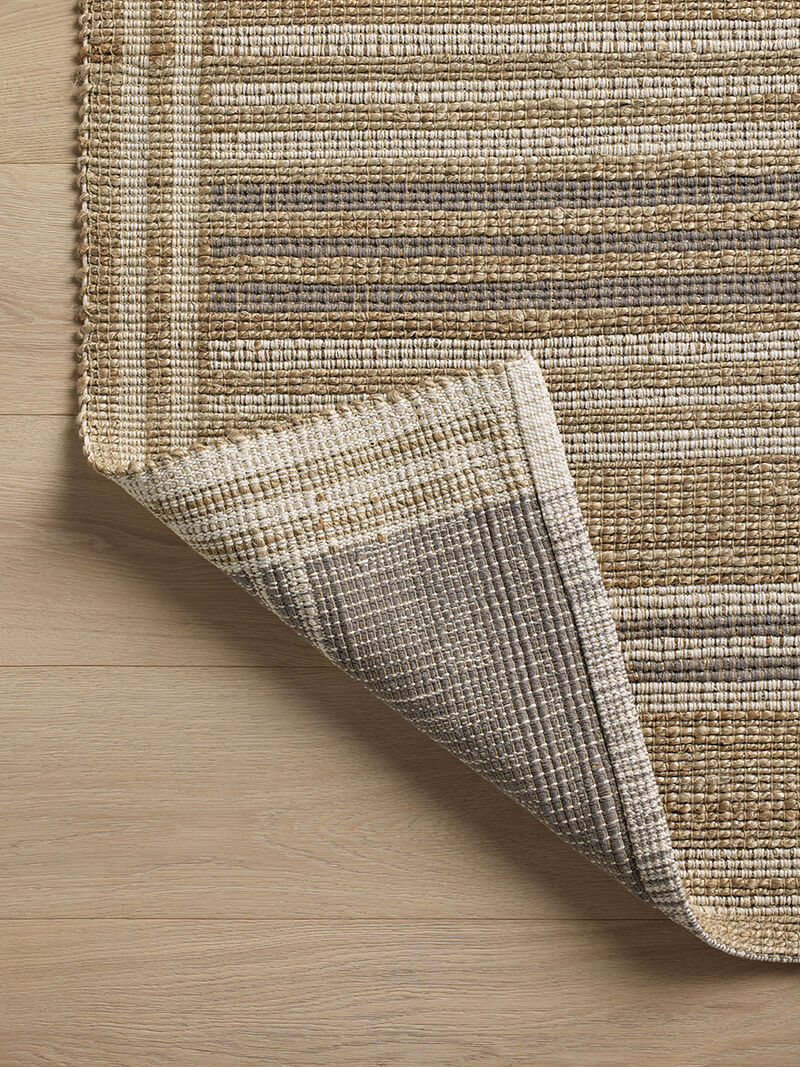 Judy JUD-03 Natural / Dove 3''6" x 5''6" Rug by Chris Loves Julia