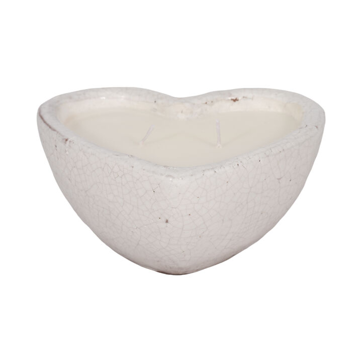 Sandalwood Heart Candle