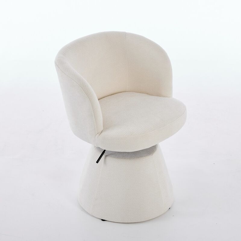 Haxcuk Chenille Upholstered Vanity Chair image number 8