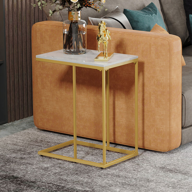 C Shape Sofa Side Table image number 3