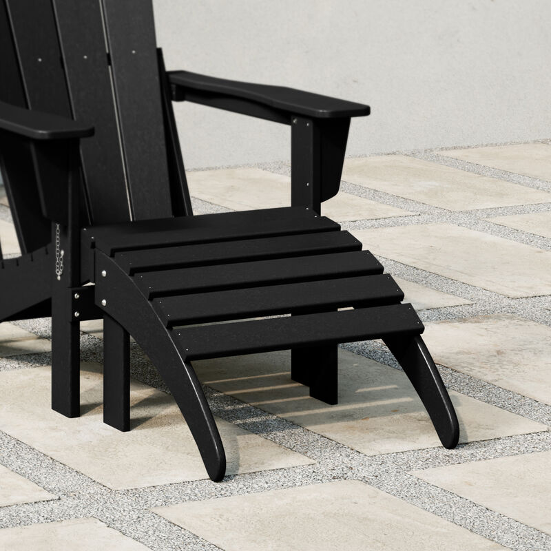 WestinTrends Outdoor ottoman for Adirondack chair