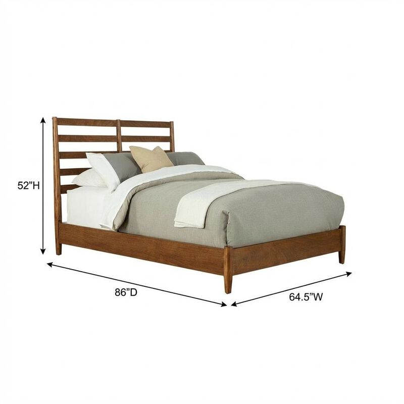 Alpine Furniture Flynn Retro Bed Slat Back Headboard image number 3