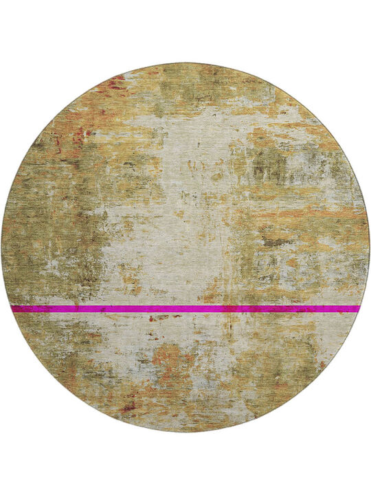 Ravenna RN1 Olive 8' Round Rug