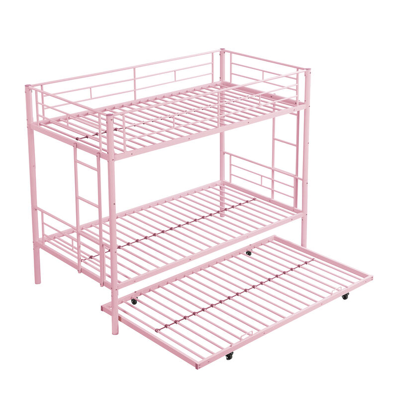 Merax Twin Over Twin Over Twin Triple Bunk Bed