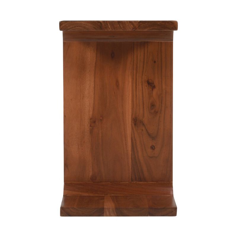 Jofran Idiom Solid Wood Modern Accent End I-Table