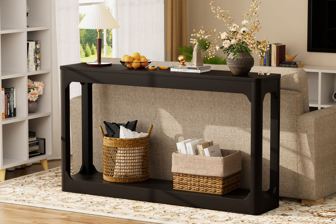 Nulvud wood console table