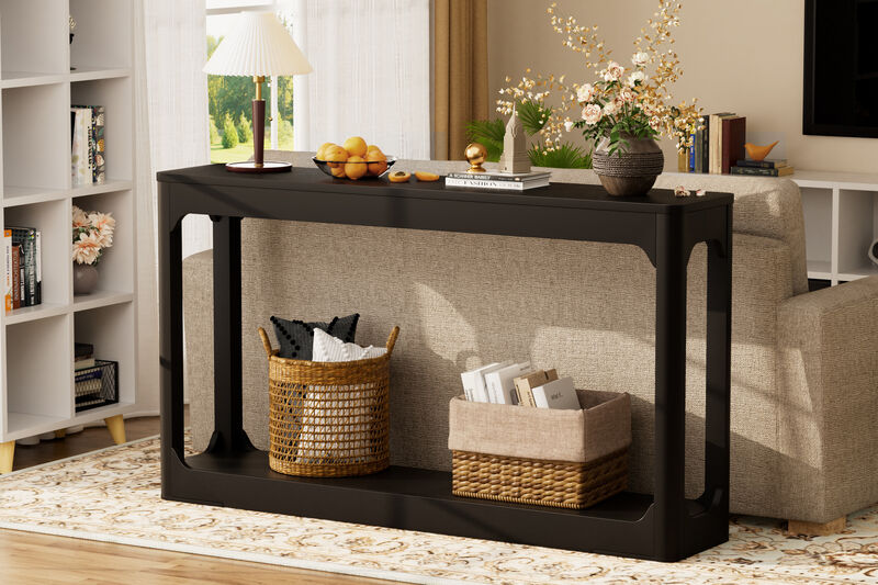 Nulvud wood console table image number 1