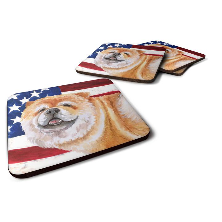 Caroline's Treasures Cane Corso Patriotic Decorative coasters, Multicolor