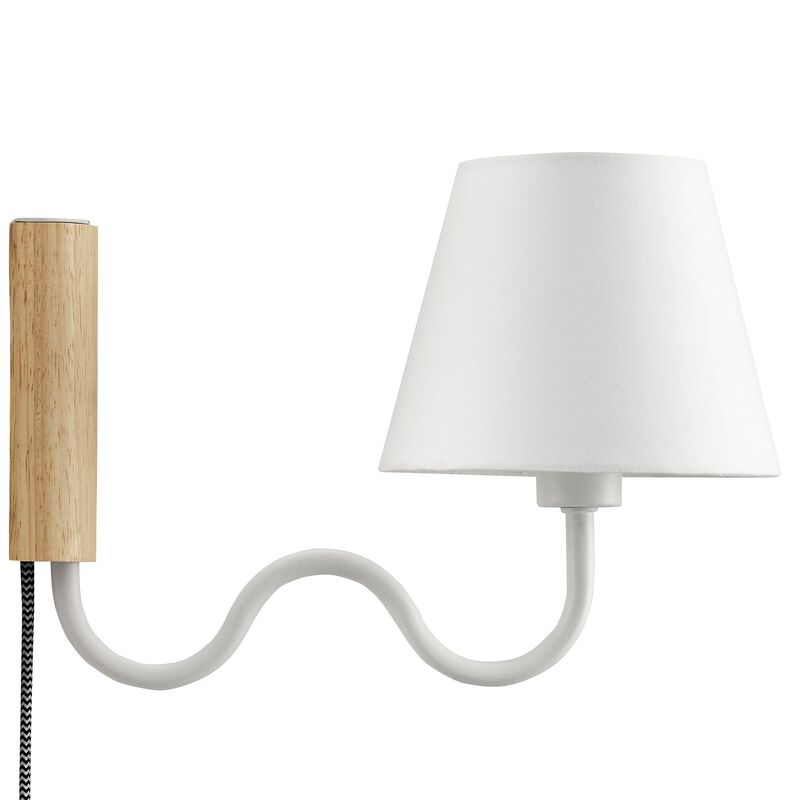 Sunlit Squiggle Arm Wall Sconce image number 0