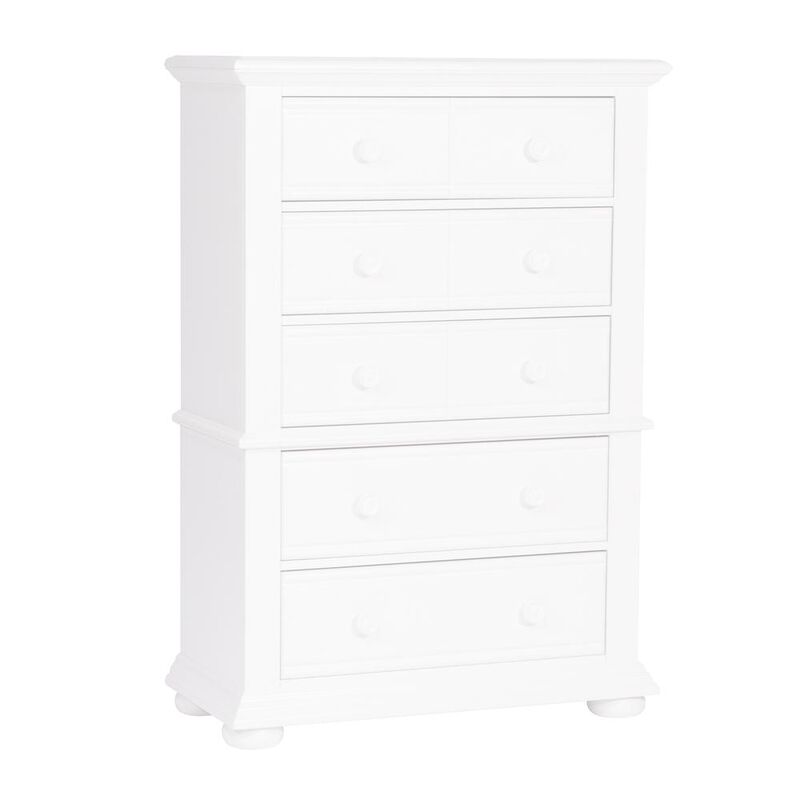 Liberty Furniture Summer House I 5 Drawer Chest in Oyster White image number 2