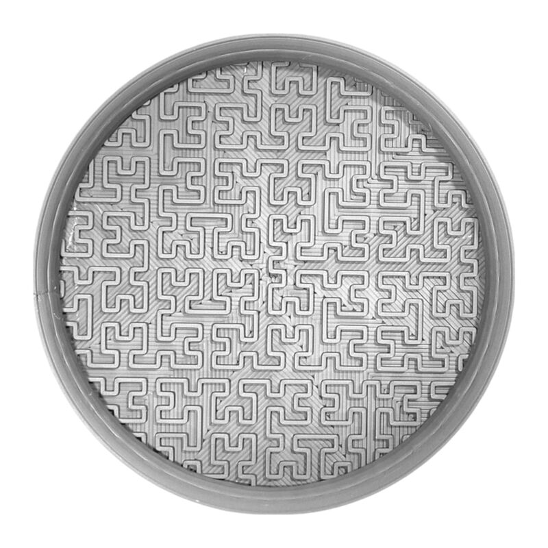 Drew Modern Geometric Indoor Eco-Friendly 3D Printed Plant Saucer