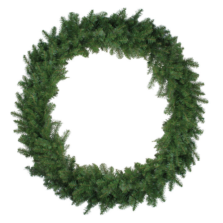 Green Northern Pine Artificial Christmas Wreath - 48-Inch  Unlit