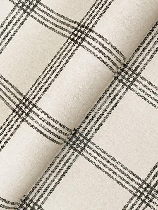 Twain Black Plaid Wallpaper
