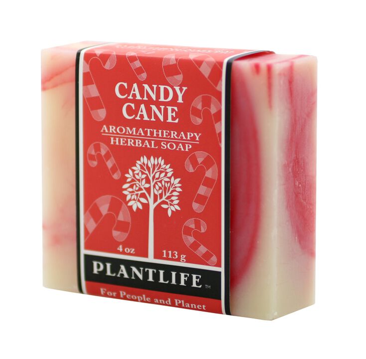 Plantlife Bar Soap -  Candy Cane