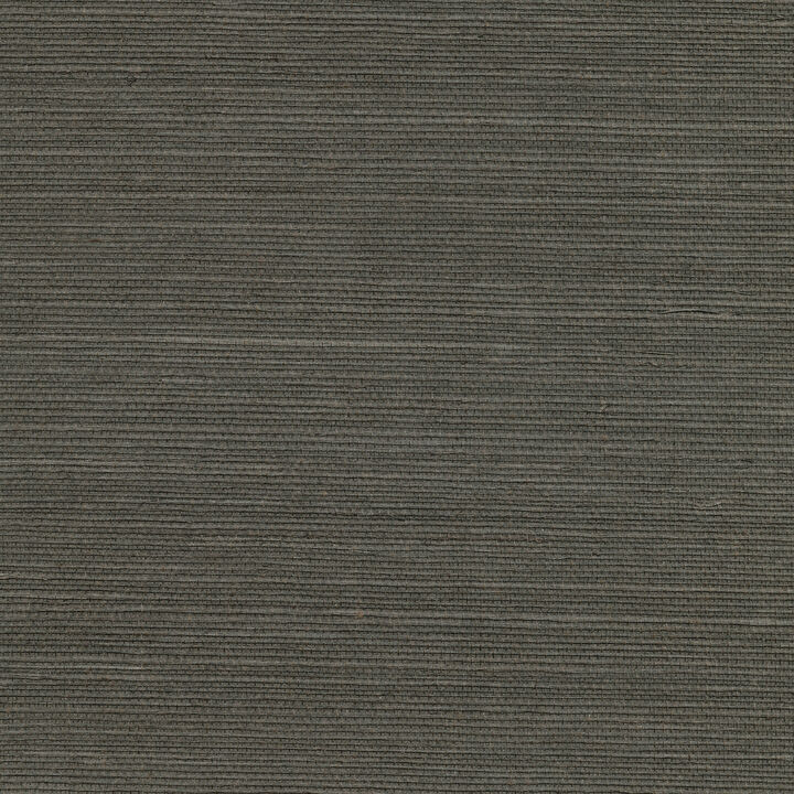 Ming Taupe Sisal Grasscloth Wallpaper