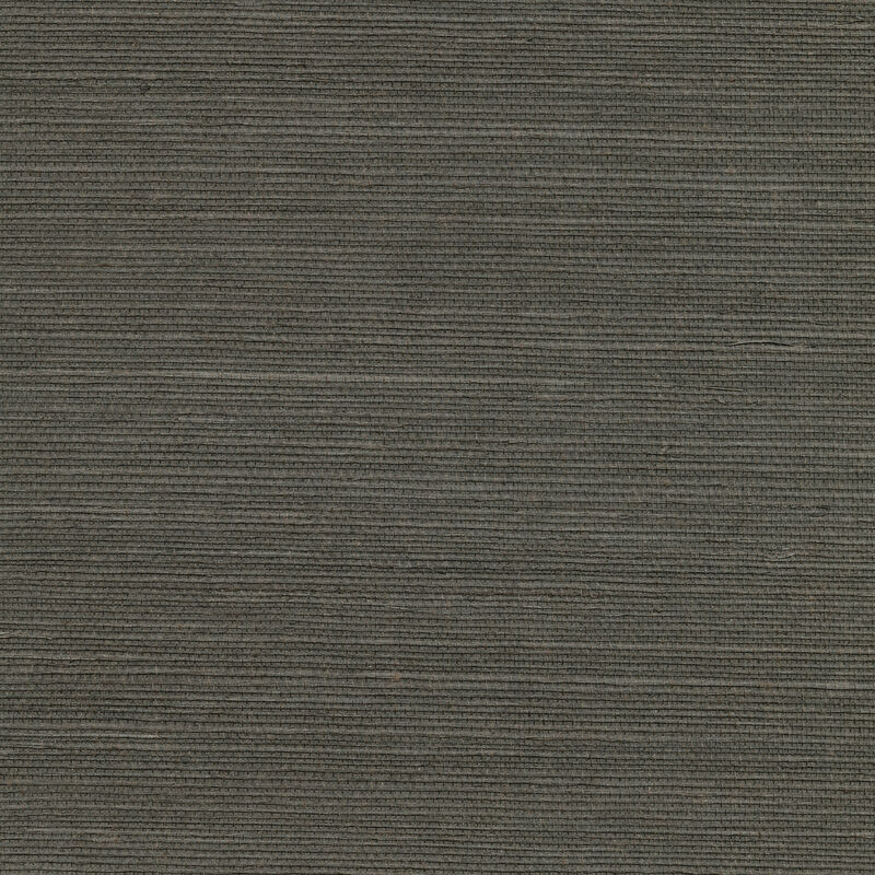 Ming Taupe Sisal Grasscloth Wallpaper image number 0