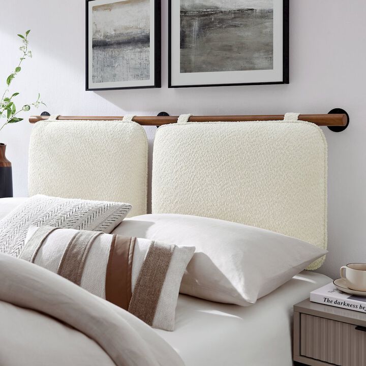 Modway Anela Wall-Mounted Chenille Upholstered Full Headboard