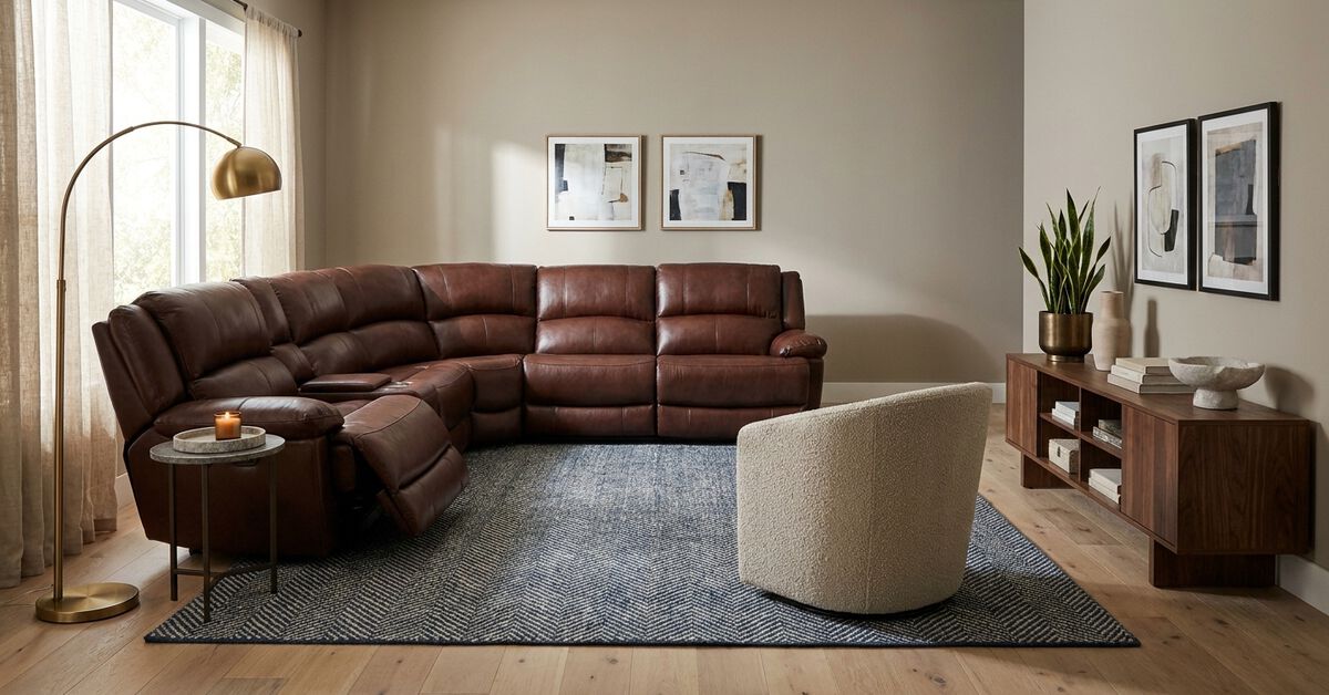 Madrid 6-Piece Power Sectional